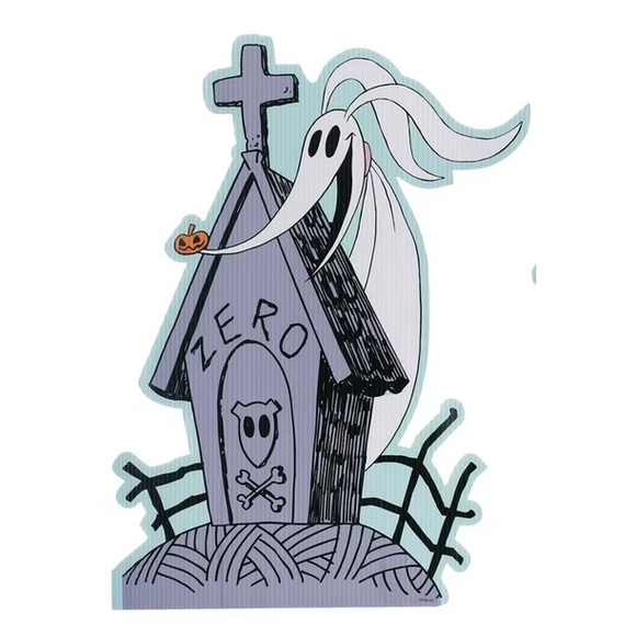 Disney Nightmare Before Christmas Halloween Yard Signs Decoration, 3 pc - Picture 2 of 2